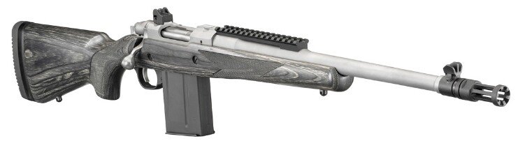 06822 Карабін нарізний Ruger Scout Rifle 308 WIN 18" Laminate. Фото 4