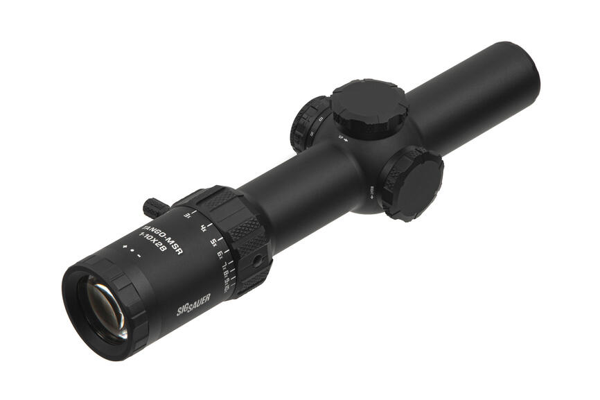 Приціл оптичний SIG Optics TANGO MSR 1-10X28MM, 34MM, SFP. Сітка MSR BDC10 з підсвічуванням. Фото 2