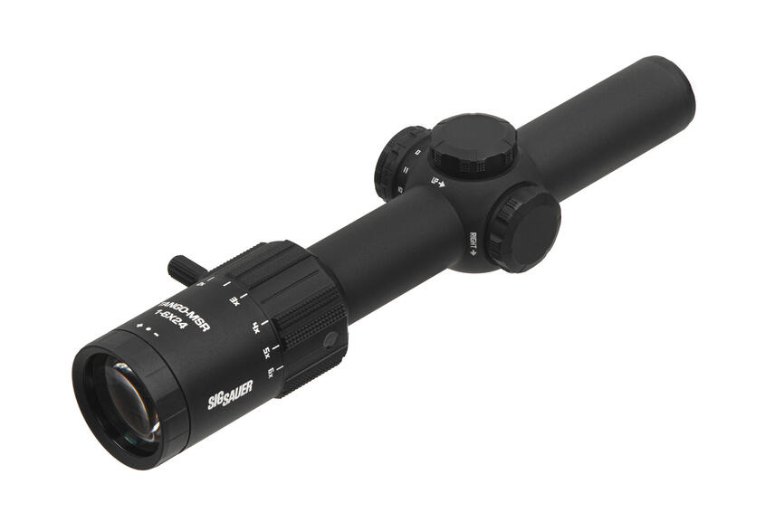 Приціл оптичний SIG Optics TANGO MSR 1-6X24MM, 30MM, SFP. Сітка MSR BDC6 з підсвічуванням. Фото 2