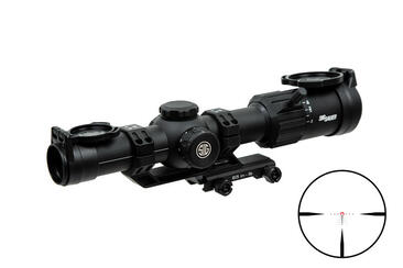 Приціл оптичний SIG Optics TANGO MSR 1-8X24MM, 30MM, SFP. Сітка MSR BDC8 з підсвічуванням