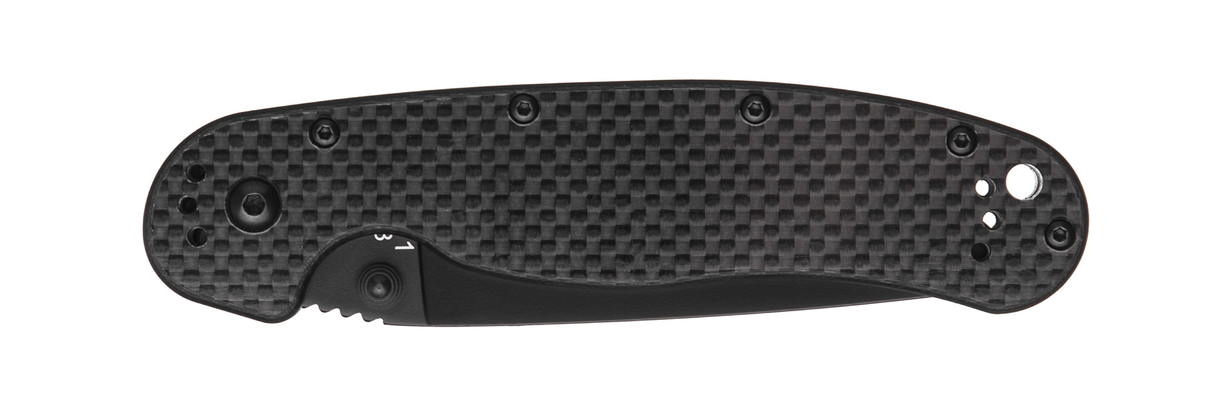 Нож Ontario RAT-1 Carbon Black. Фото 3