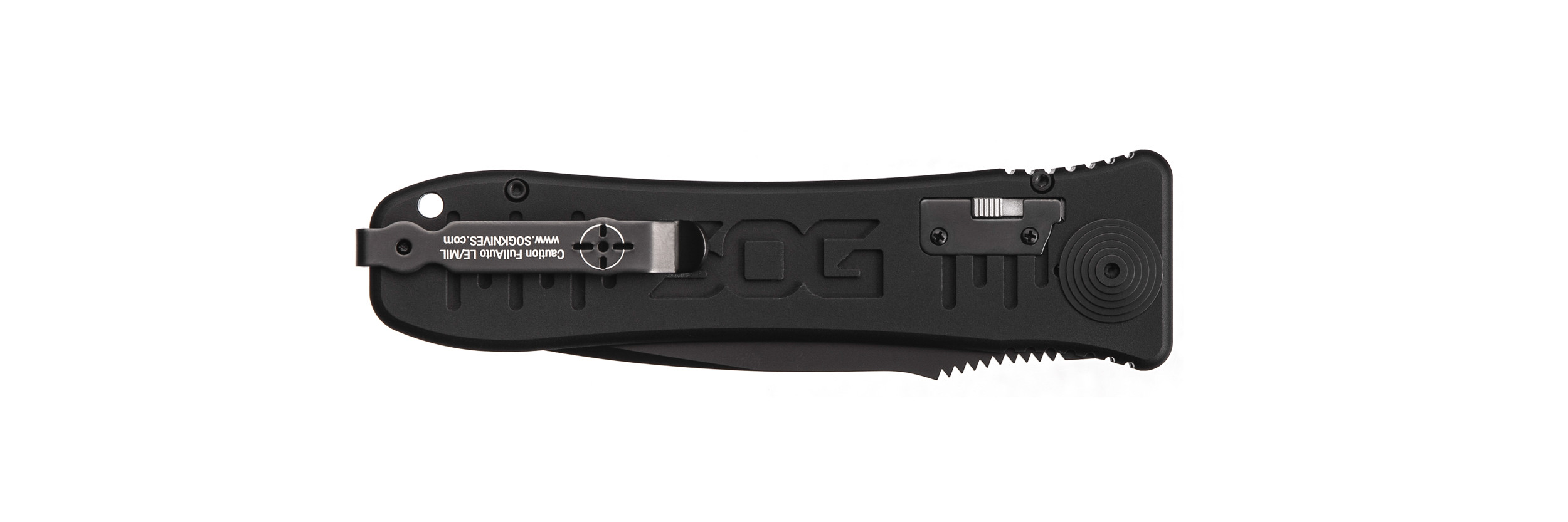 Ніж SOG Spec Elite II Auto Black TiNi. Фото 3
