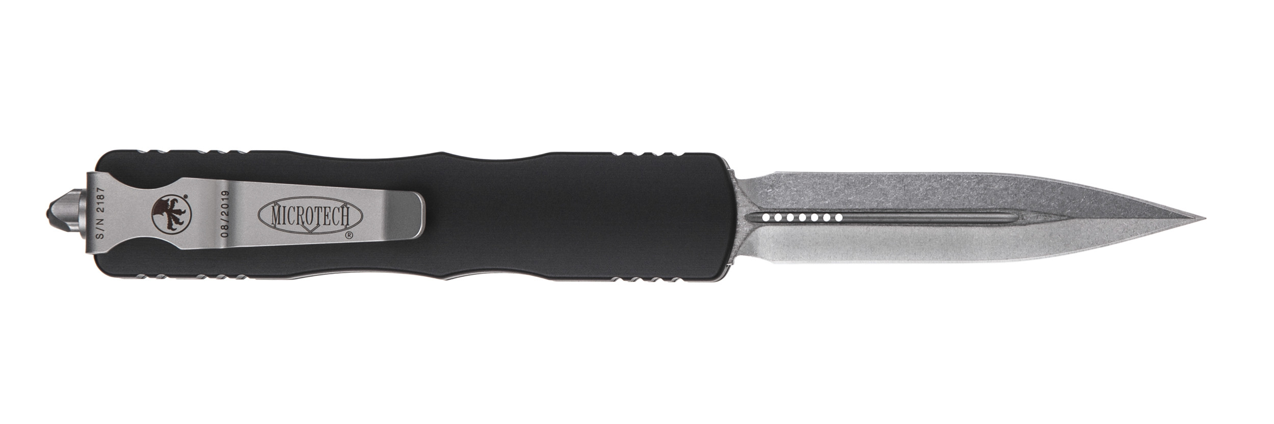 Ніж Microtech Dirac Double Edge Stonewash. Фото 3