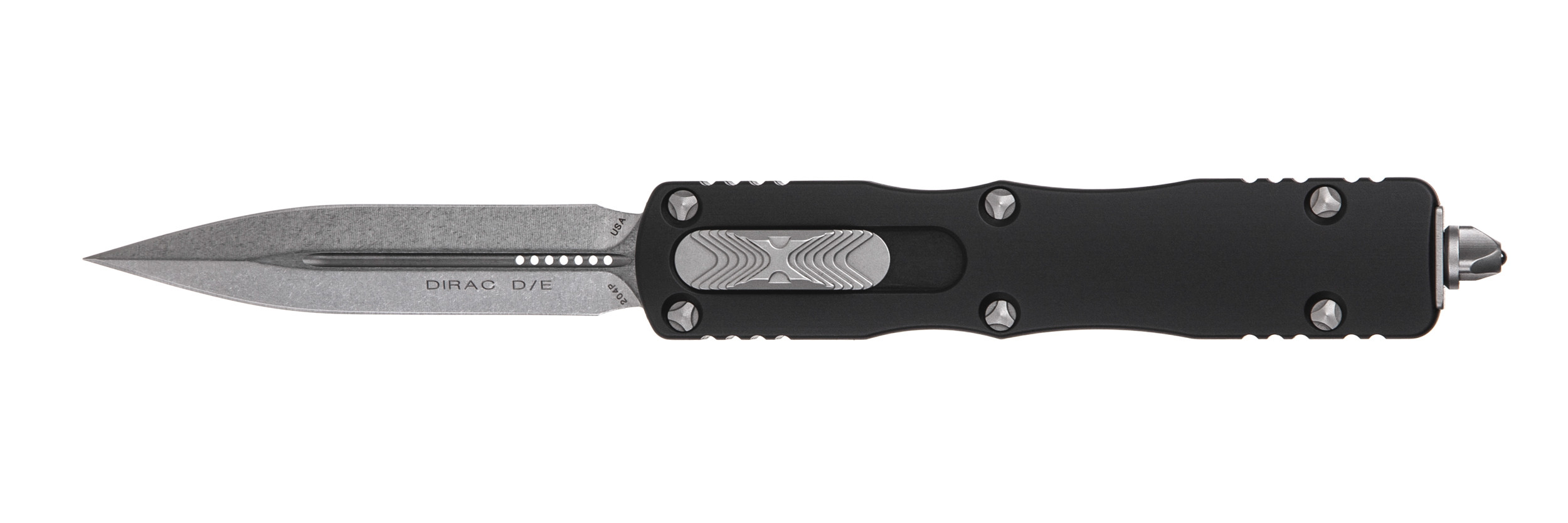 Ніж Microtech Dirac Double Edge Stonewash