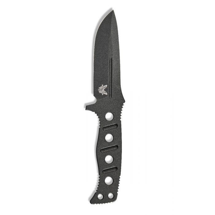 Ніж Benchmade"Sibert Adamas", фікс, паракорд, чорний. Фото 2