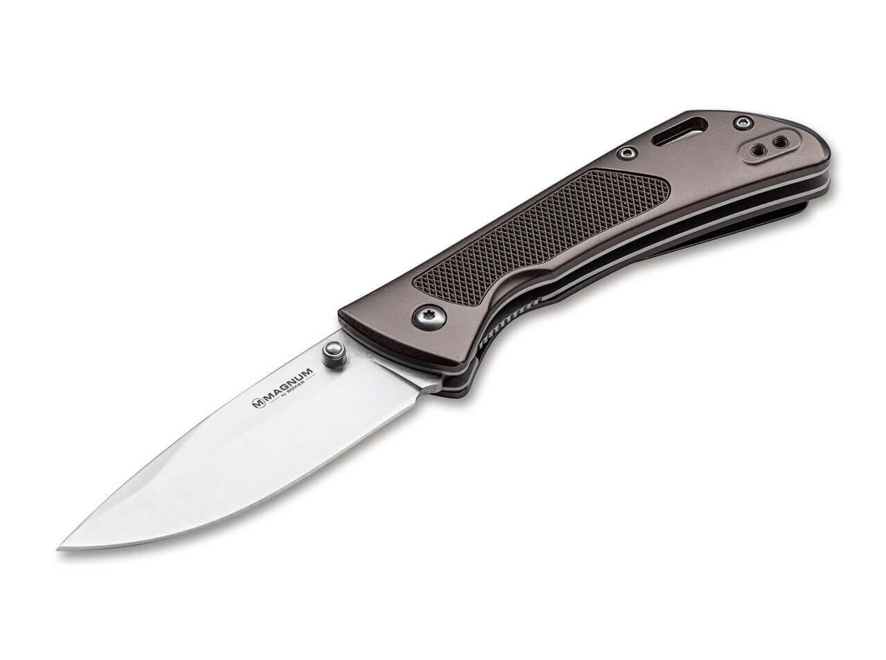 Ніж Boker Magnum "Advance Checkering Dark Bronze"