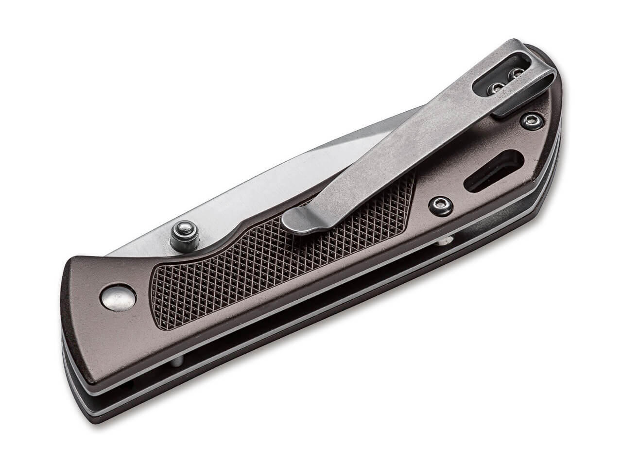Ніж Boker Magnum "Advance Checkering Dark Bronze". Фото 2
