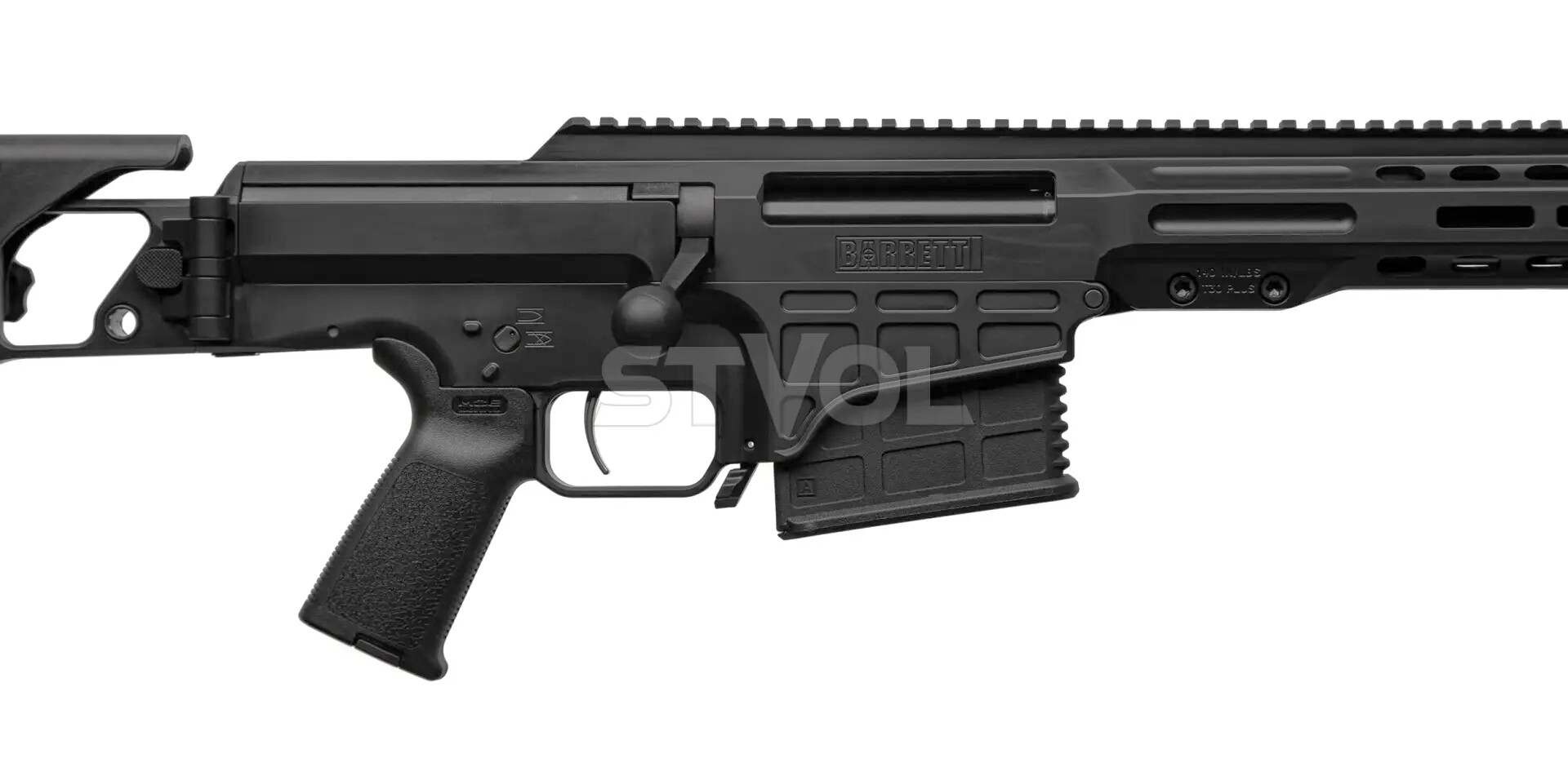 Карабін нарізний Barrett MRAD кал.338LM 26" чорний. Фото 2