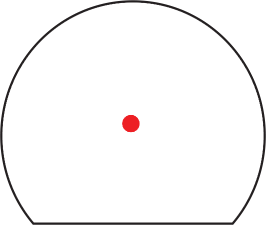 Приціл коліматорний TRIJICON SRO Adj. LED 5.0 MOA Red Dot - NS. Фото 2
