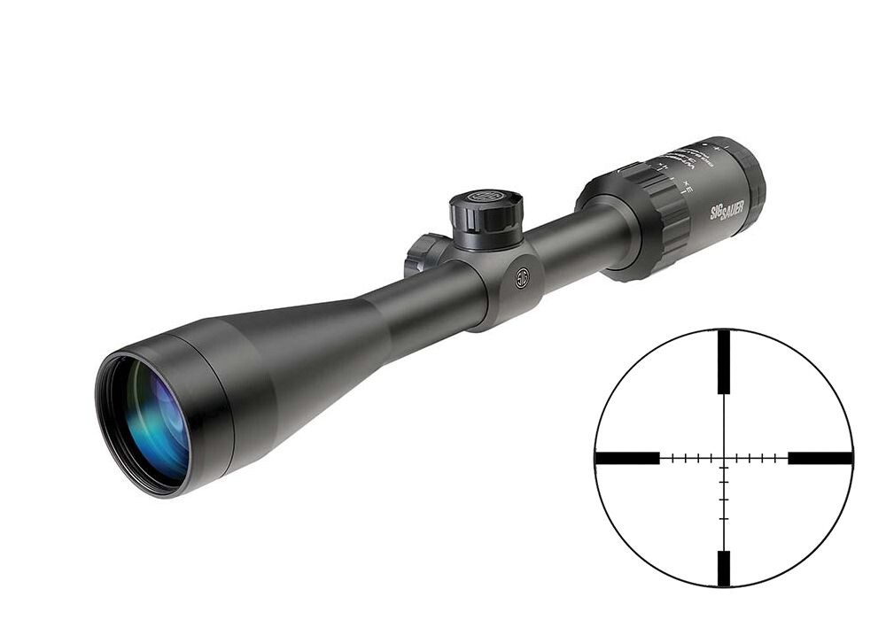 Приціл оптичний SIG Optics Whiskey 3 3-9x40 (25,4 мм) SFP, BDC-1 QUADPLEX