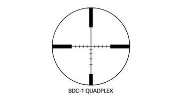 Приціл оптичний SIG Optics Whiskey 3 3-9x40 (25,4 мм) SFP, BDC-1 QUADPLEX