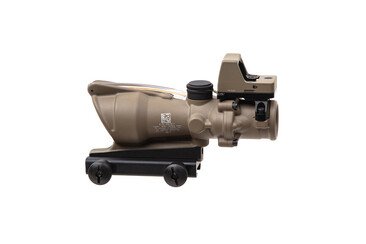 Комплект TRIJICON приціл ACOG 4x32 BAC і приціл коліматорний RMR 3.25 МОА FDE
