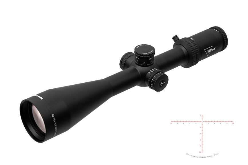 Приціл оптичний TRIJICON Credo 2.5-15x56 (30 мм) illum. MRAD Crosshair SFP Red