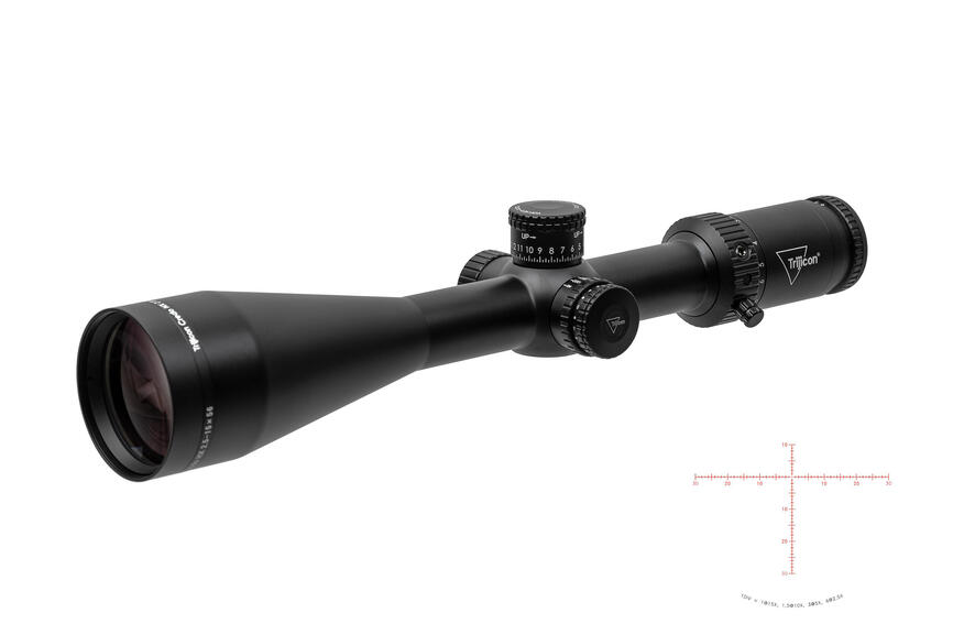 Приціл оптичний TRIJICON Credo HX 2.5-15x56 (30 мм) illum. MOA Crosshair SFP Red