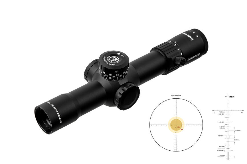 Приціл оптичний LEUPOLD MARK 5HD 2-10X30 (35mm) M1C3 FFP PR-1MOA