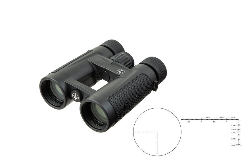 Бінокль з сіткою Leupold BX-T HD 10x42mm Mil-L Roof чорний
