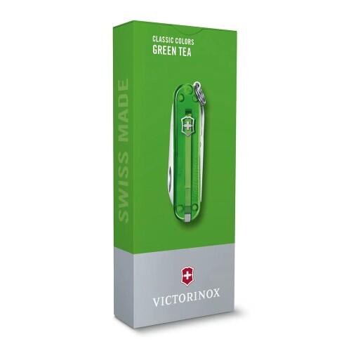 Нож Victorinox Сlassic SD "Green tea". Фото 4