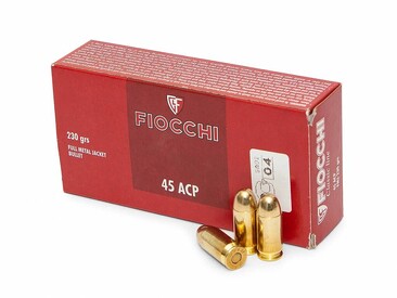 Патрон спортивний Fiocchi 45 ACP FMJ 14,9 г (230 Gr)