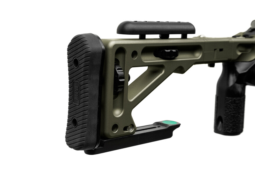 Карабін нарізний MPA6.5BA SG/SF 6.5CM 26'' RH Defiance Deviant Sniper Green. Фото 3