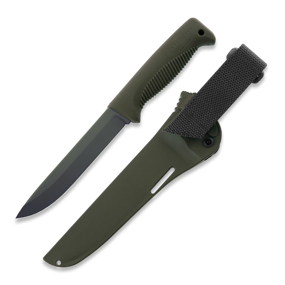 Ніж Peltonen M95, покриття cerakote OD, хаки, хаки композитний чохол. Фото 2