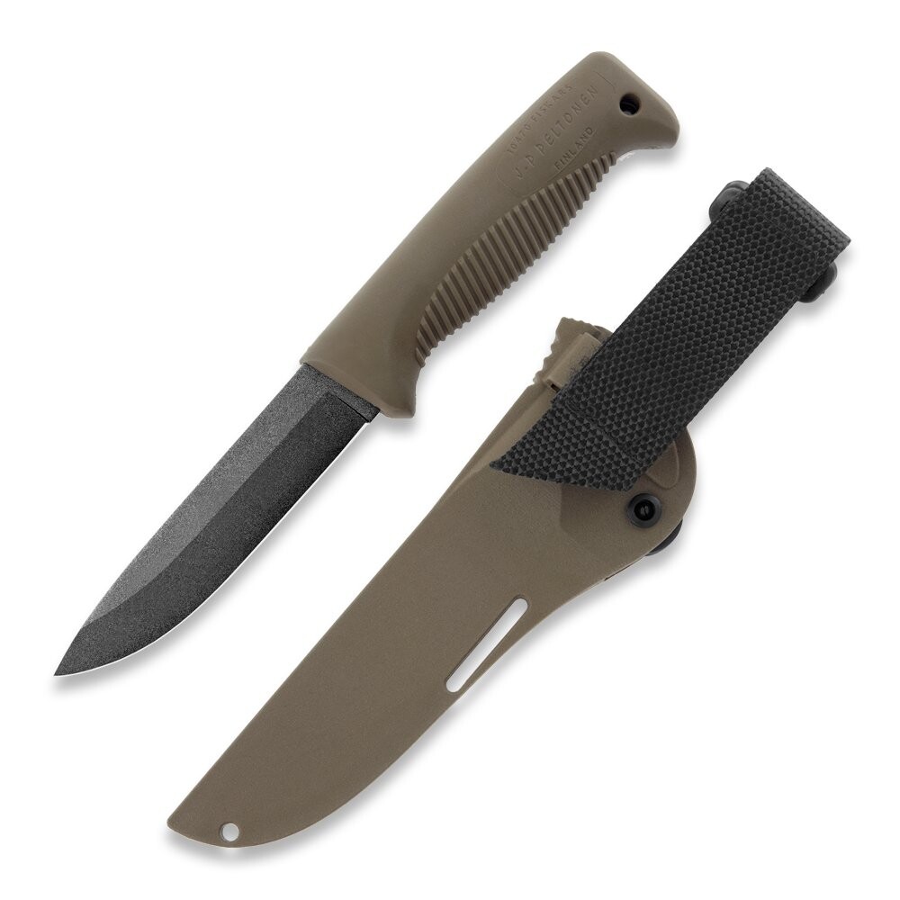 Ніж Peltonen M07, покриття PTFE Teflon, coyote, coyote композитний чохол. Фото 2