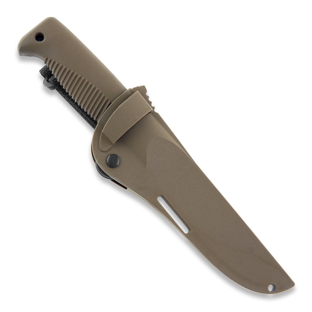 Ніж Peltonen M07, покриття PTFE Teflon, coyote, coyote композитний чохол. Фото 3