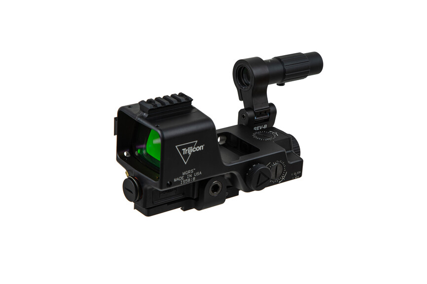 Приціл коліматорний TRIJICON MGRS Red Segmented Circle 3 MOA зі збільшувачем 3х. Фото 4