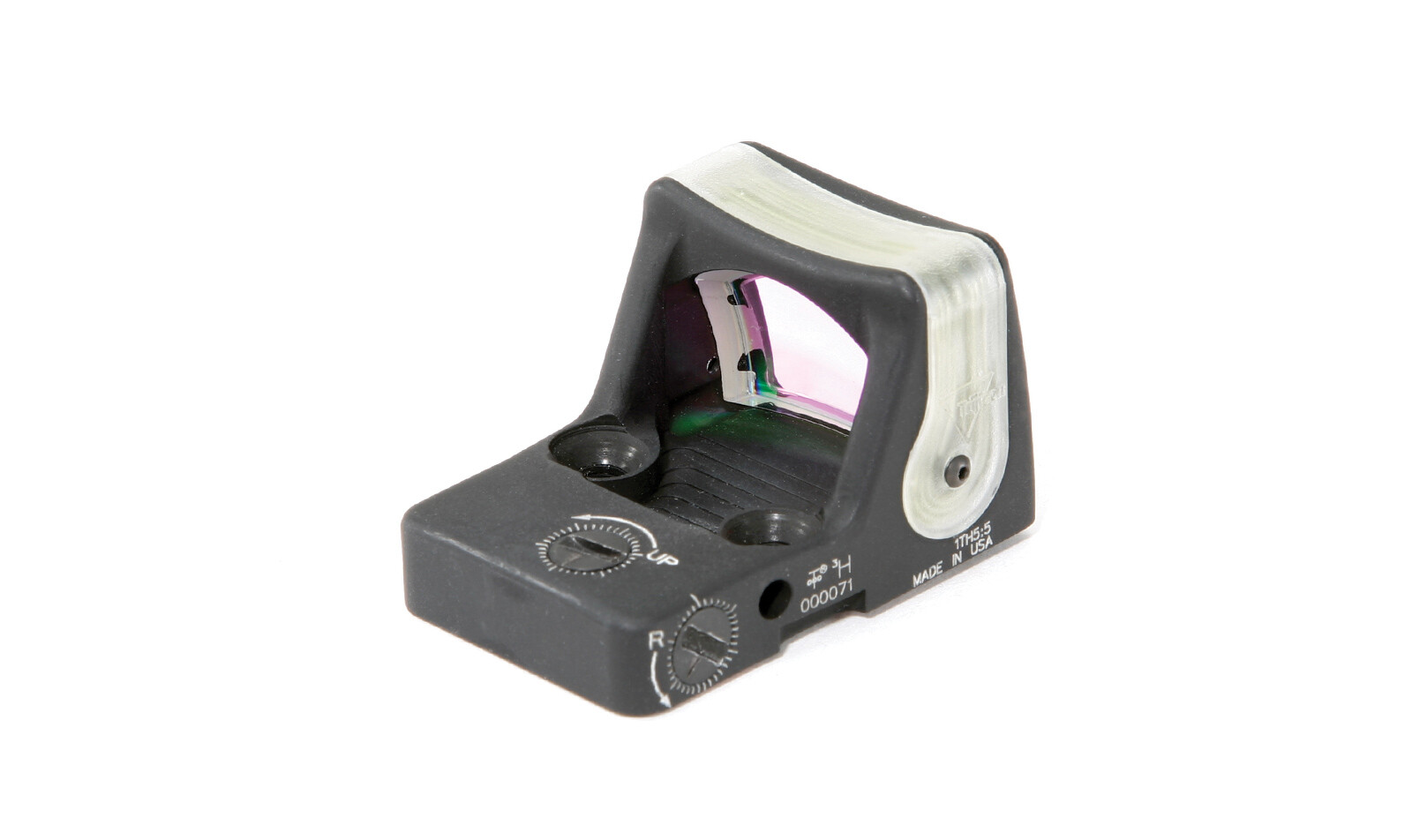 Приціл коліматорний Trijicon RMR® Type 2 Red Dot Sight 12.9 MOA Green Triangle - NS. Фото 4