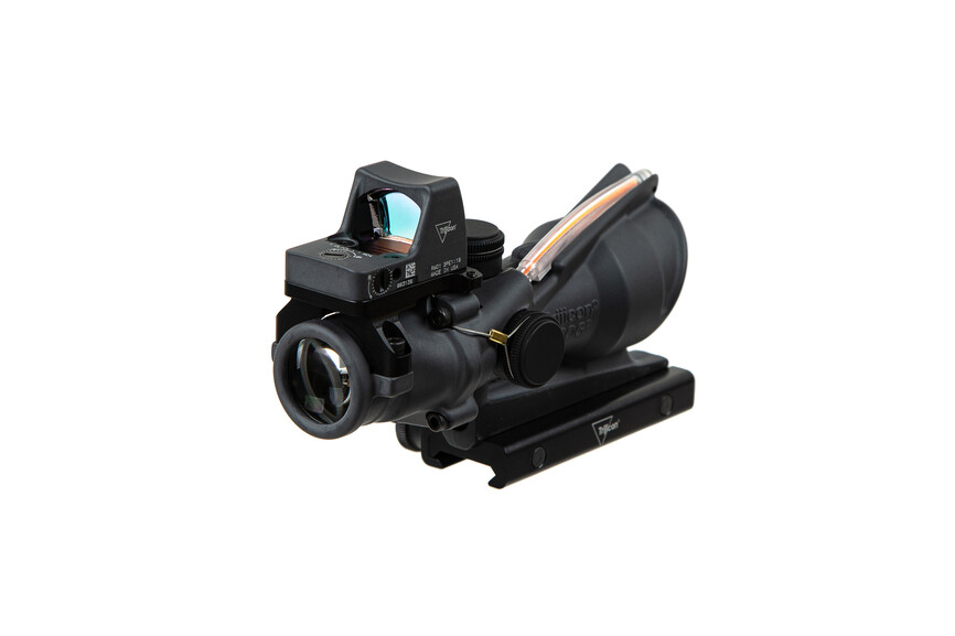 Комплект TRIJICON приціл ACOG 4x32 BAC і приціл коліматорний RMR 3.25 МОА Gray. Фото 3