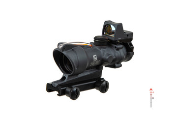 Комплект TRIJICON приціл ACOG 4x32 BAC і приціл коліматорний RMR 3.25 МОА Gray