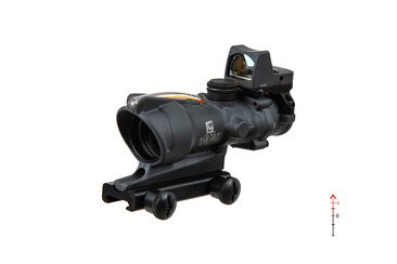 Комплект TRIJICON приціл ACOG 4x32 BAC і приціл коліматорний RMR 3.25 МОА Gray
