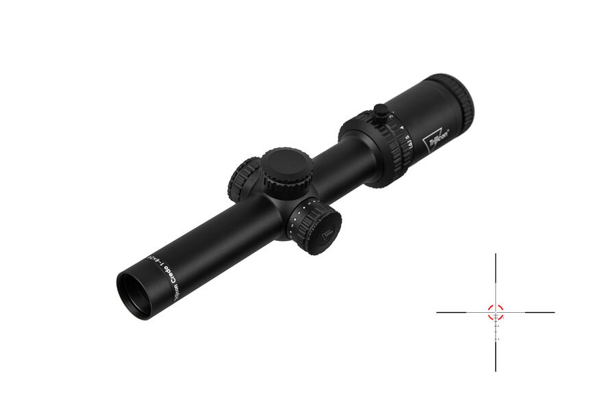 Приціл оптичний TRIJICON Credo 1-6x24 (30 мм) illum. 55gr .223 SFP Red