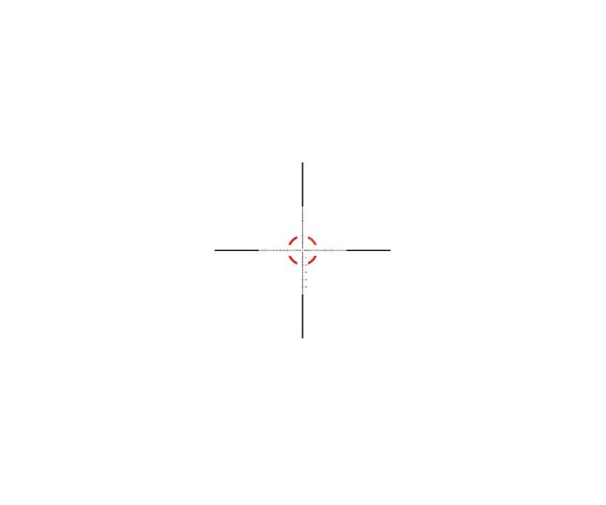 Приціл оптичний TRIJICON Credo 1-6x24 (30 мм) illum. MRAD Segmented Circle FFP Red. Фото 2
