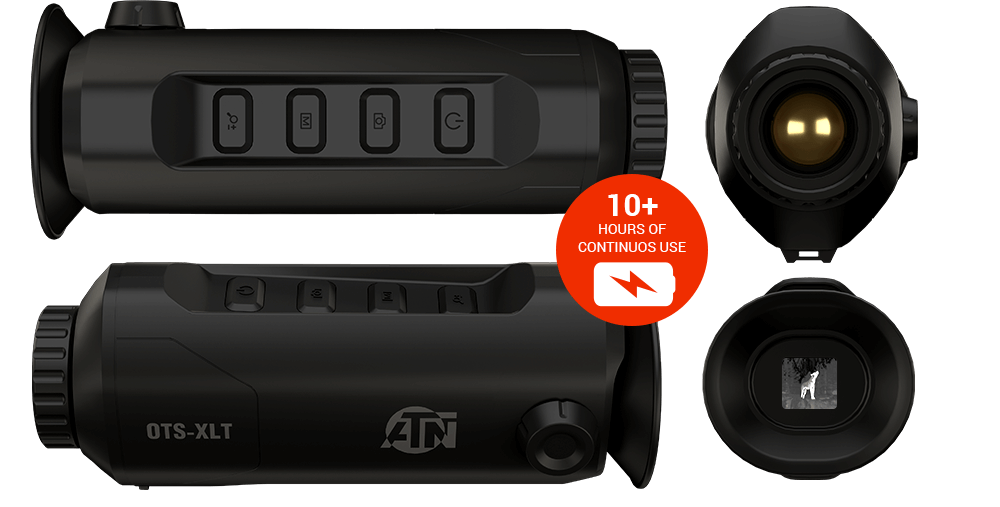 Тепловизионный монокуляр  ATN OTS-XLT 2-8 / 160#. Фото 3