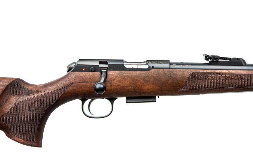 Карабін CZ457 Premium кал.22WMR 630mm,1/2x20  с 5-ти заряд.магазином. Фото 3