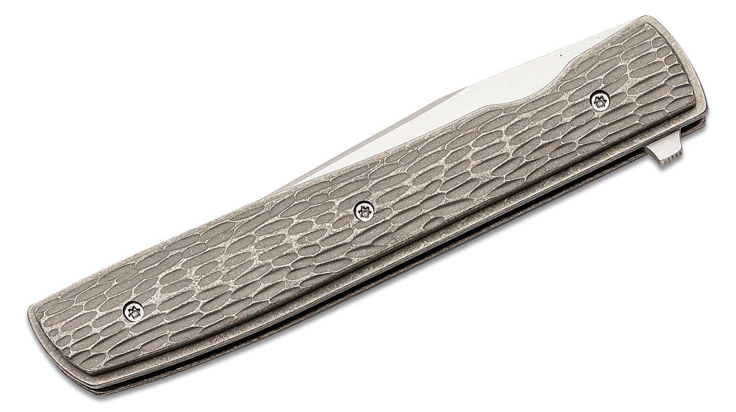 Нiж Boker Plus "Urban Trapper Jigged Titanium". Фото 2