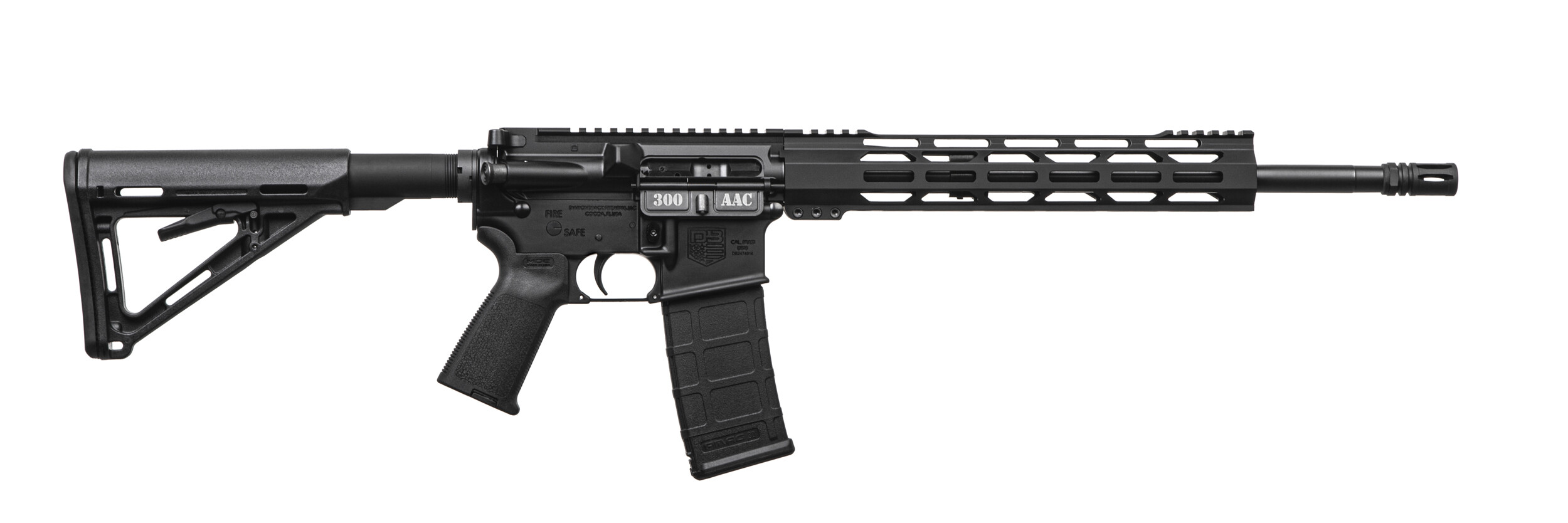 Карабін нарізний Diamondback DB15 кал.300 Blackout, ствол 16'', M-LOK