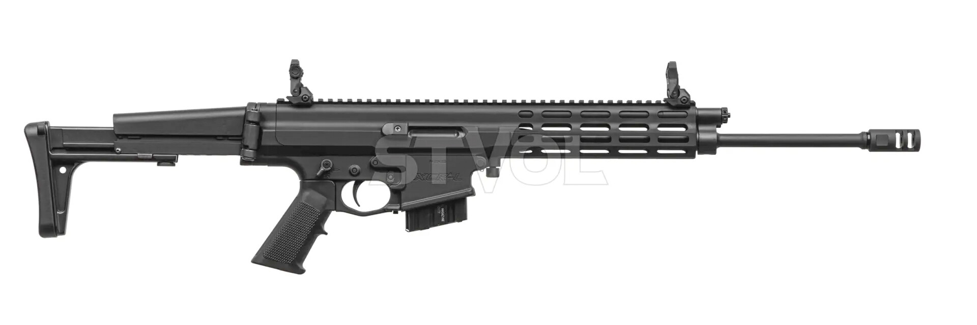 Карабін нарізний Robinson XCR-L 223REM 16" Gas Piston 1:7 Lightweight M-Lok Black