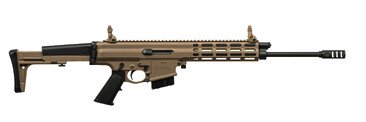 Карабін нарізний Robinson XCR-L 223REM 16" Gas Piston 1:7 Lightweight M-Lok FDE