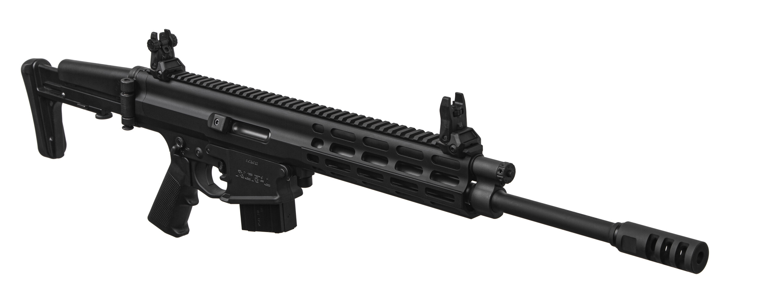 Карабін нарізний Robinson XCR-L 7.62*39 14,7" 1:10 Lightweight M-Lok Black. Фото 2