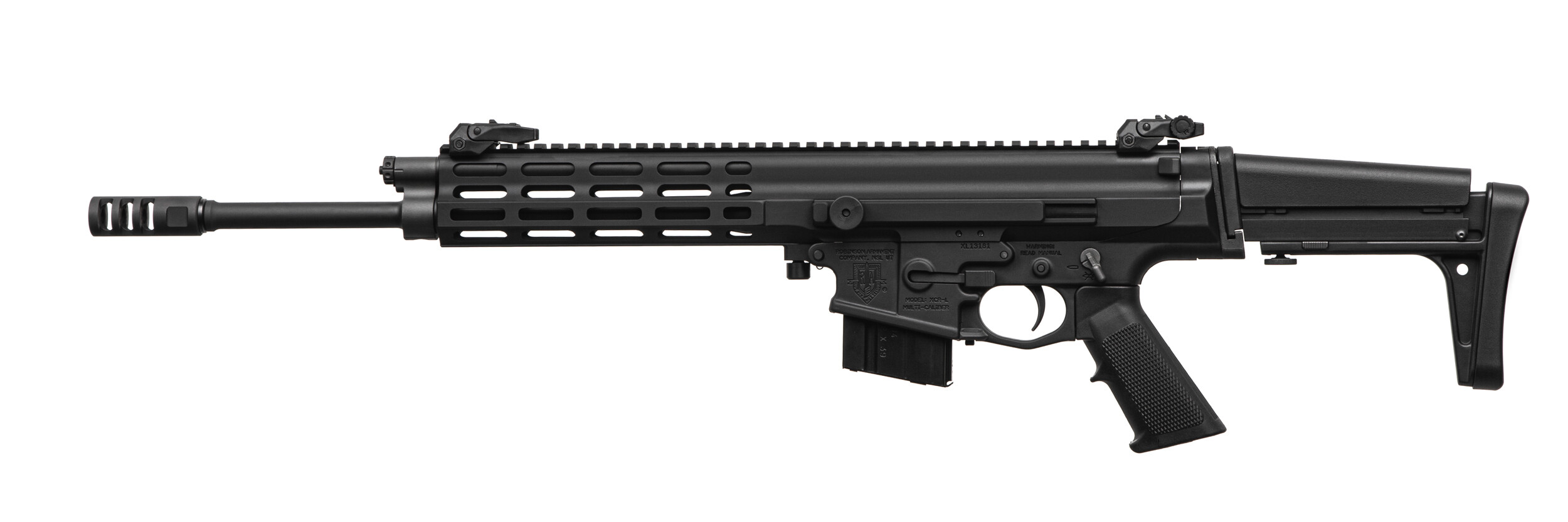 Карабін нарізний Robinson XCR-L 7.62*39 14,7" 1:10 Lightweight M-Lok Black. Фото 3