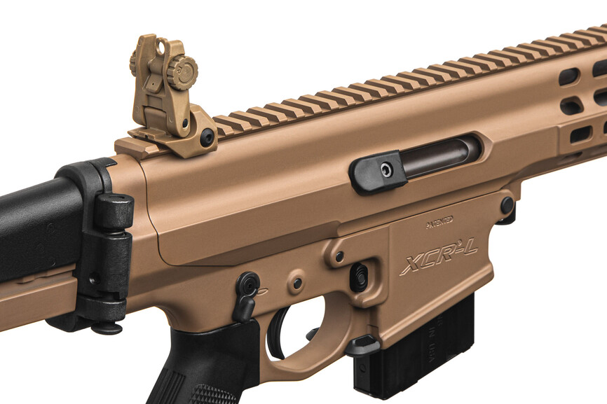 Карабін нарізний Robinson XCR-L 7.62*39 14,7" 1"10 Lightweight M-Lok FDE. Фото 4