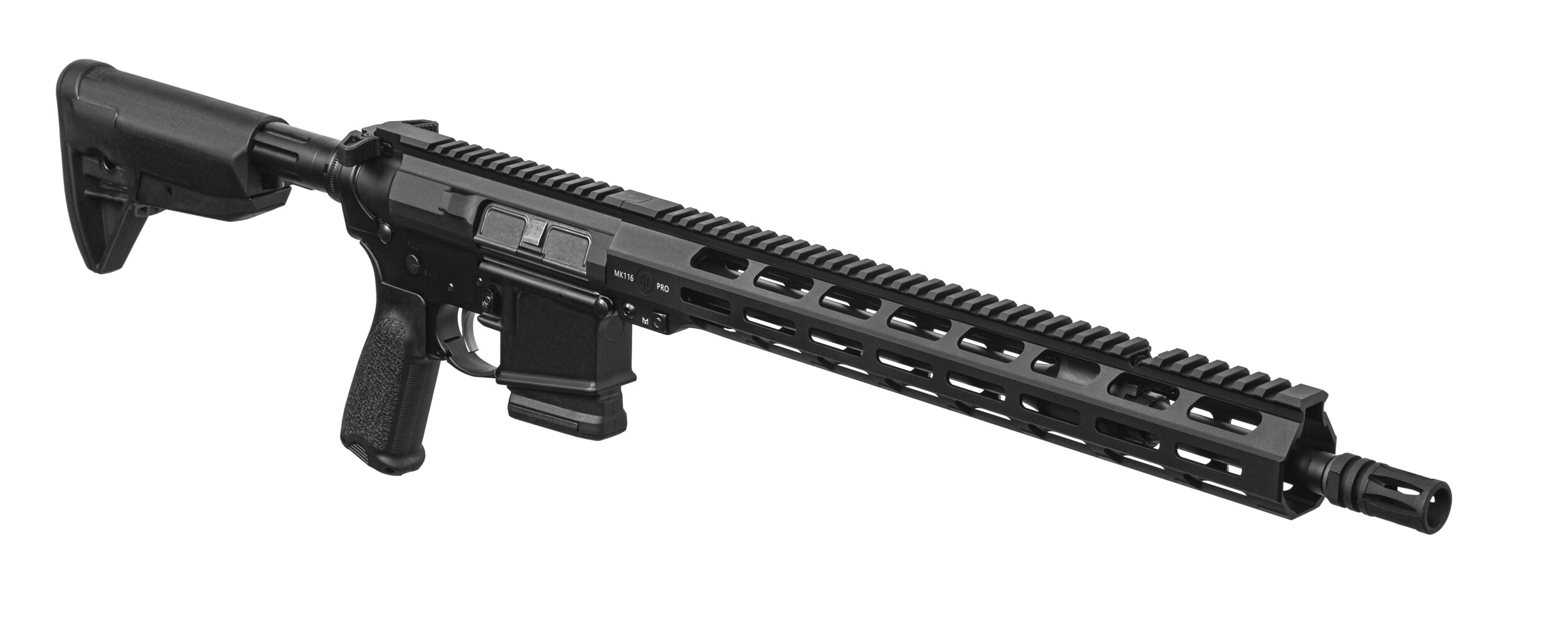 Карабін нарізний Primary Weapons Systems MK116 PRO Gas Piston 223 Rem 16''. Фото 2