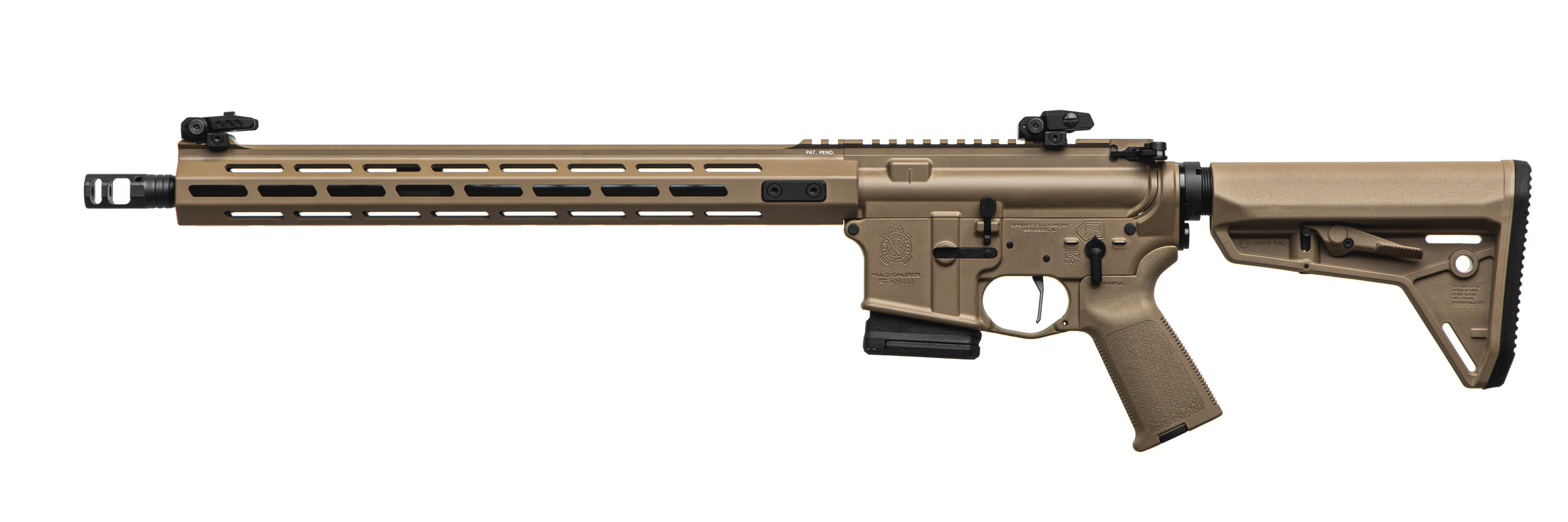 Карабін нарізний Springfield Saint Victor AR-15 FDE Low Cap 16'' 223 REM. Фото 3