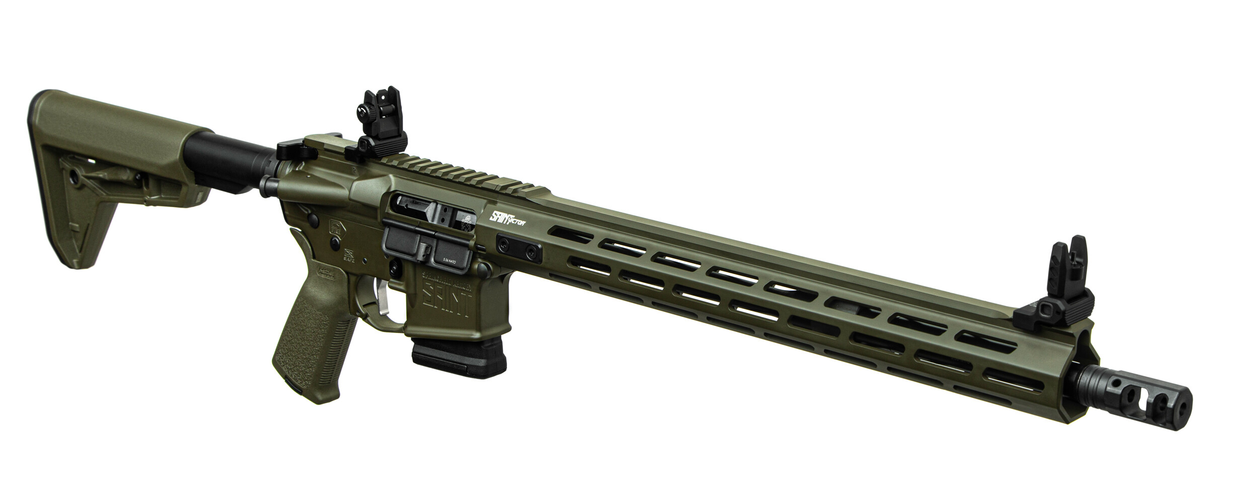 Карабін нарізний Springfield Saint Victor AR-15 ODG Low Cap 16'' 223 REM. Фото 2