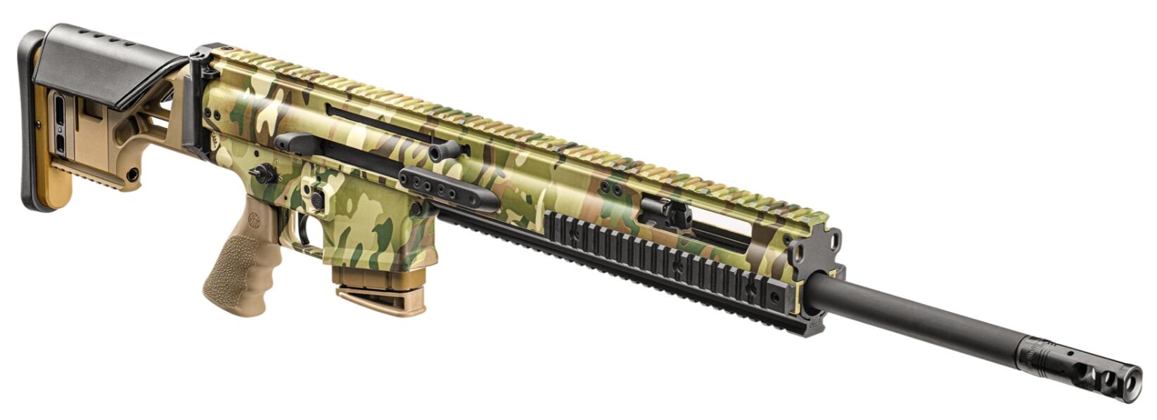 Карабін нарізний FN SCAR 20S NRCH MULTI-CAM кал.308 WIN FDE. Фото 2