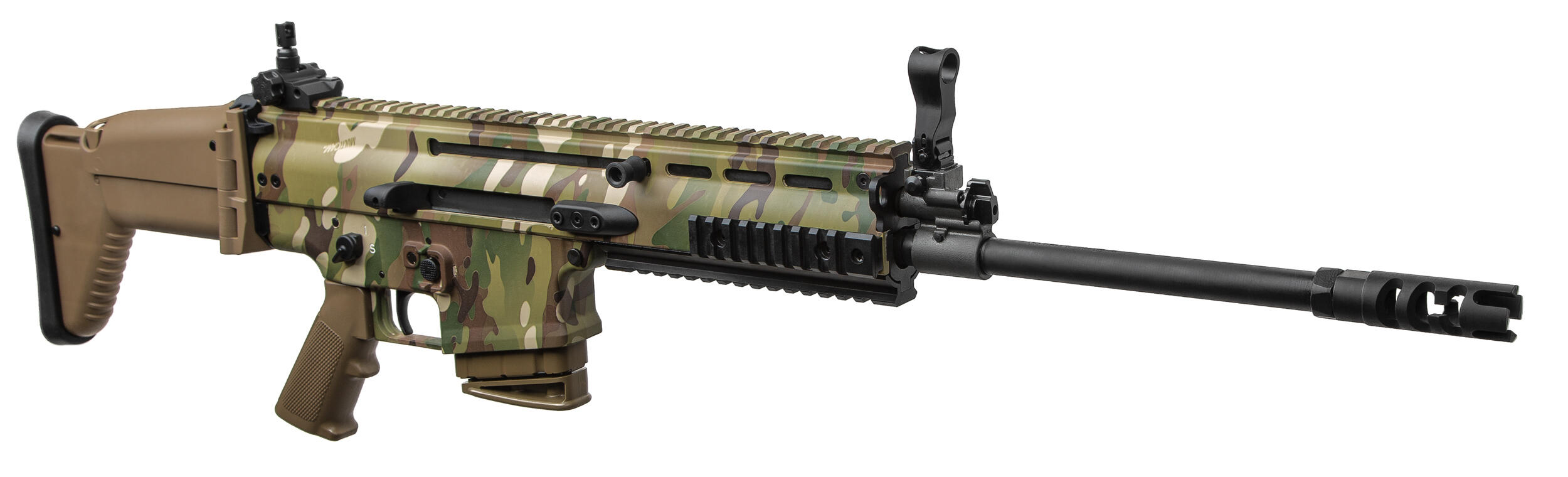 Карабін нарізний FN SCAR 17S NRCH MULTI-CAM кал.308 WIN. Фото 4