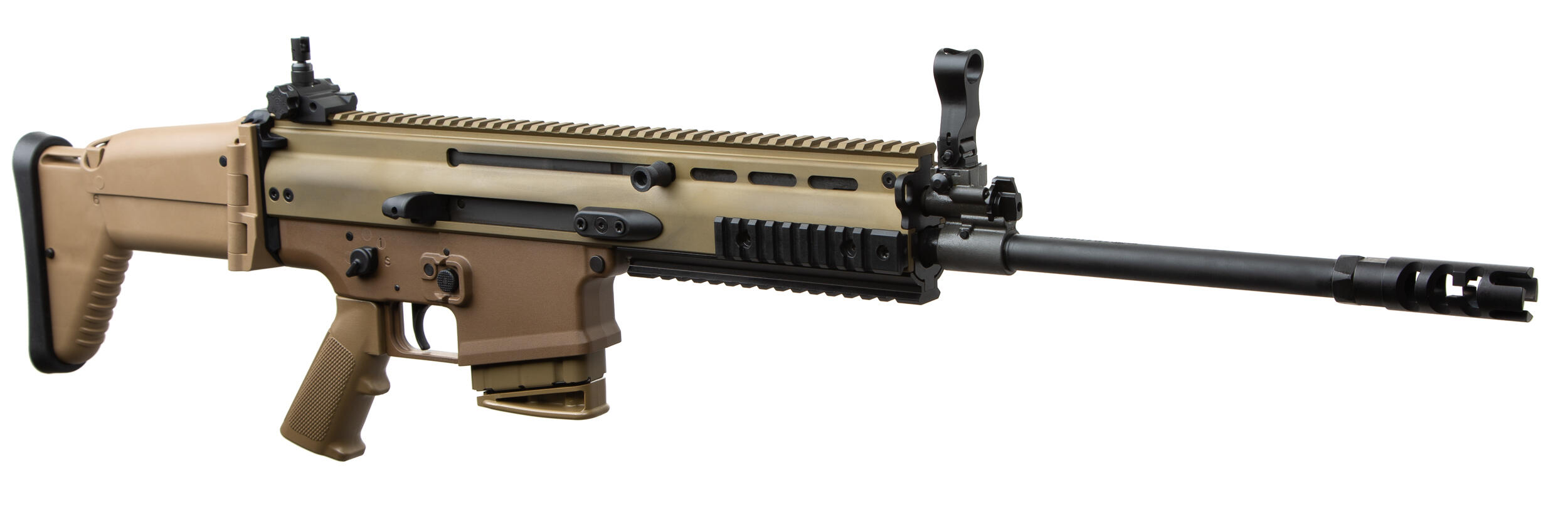 Карабін нарізний FN SCAR 17S NRCH кал.308 WIN FDE. Фото 3