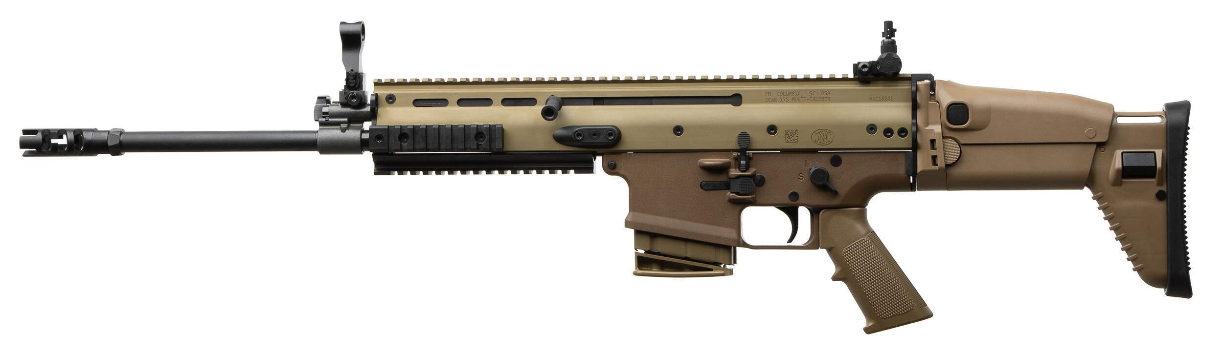 Карабін нарізний FN SCAR 17S NRCH кал.308 WIN FDE. Фото 4