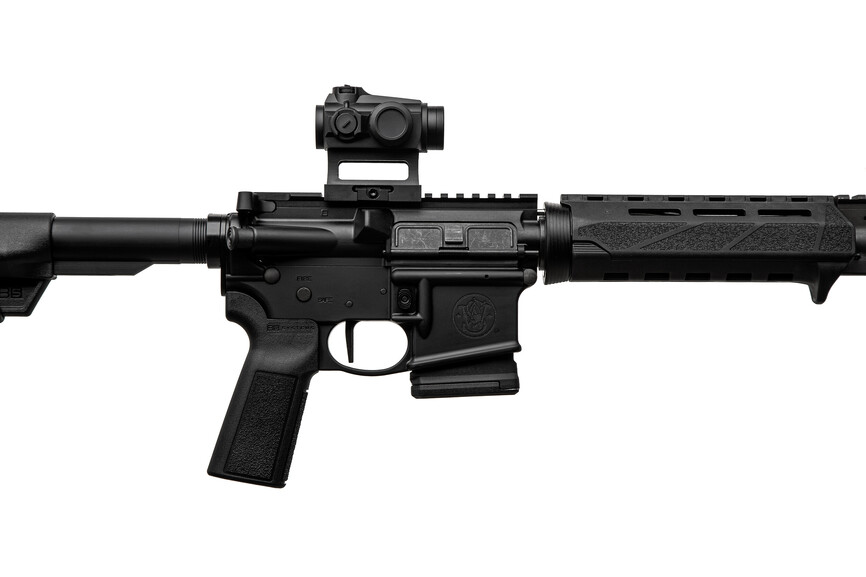 13510/1 Карабін нарізний Smith&Wesson M&P15 Volunteer 5.56 16''+Vector Maverick 1*22 Red Dot Scope. Фото 2
